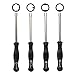 FLFLK Quick Carburetor 2 Cycle Adjustment Kit Includes 4 Carb Tools Splined, Double D, Single D and Pacman