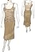 Women's Skirt Sets in Georgette Embroidery Womens Casual Sundresses Size P (skts096)