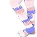 Naartjie Girls Cotton Fashion Tights - Stripes with Heart