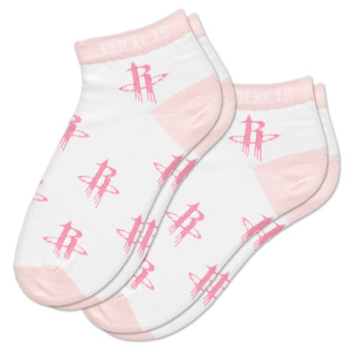 NBA Houston Rockets Womens Socks, 2-Pack, Pink