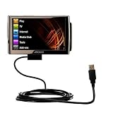 Classic Straight USB Cable for the Archos 5 Video Player (all GB Sizes) with Power Hot Sync and Charge capabilities - uses Gomadic TipExchange Technology