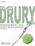 Cover of Management and Cost Accounting by Colin Drury 1844805662