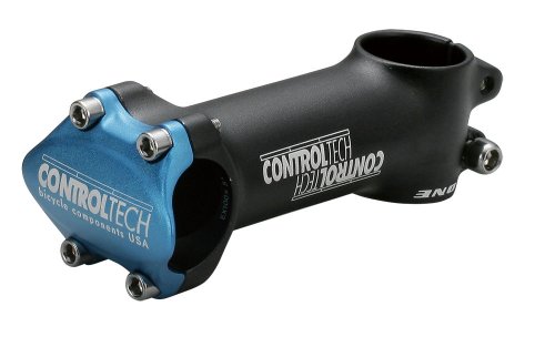Control Tech One 17-Degree Road/Mountain Bike Stem, 100mm, Blue On Sale