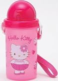 Hello Kitty Pink Tutu - Pop-Up Straw Bottle