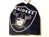 Oakland Raiders NFL Large Logo Knit Skull Beanie Hat