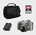 Panasonic Lumix DMC-FZ18 Argent - PACK - Etui Bilora 315 Pro Digital - Batterie Photoprimus CGA-S006 1200mAh- Carte SDHC 4GB Classe 6