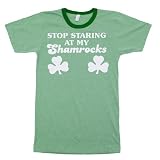 Stop Staring at my Shamrocks Vintage T-Shirt