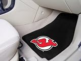 New Jersey Devils 2-pc Printed Carpet Car Mat Set