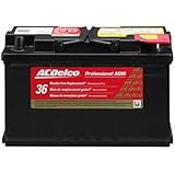 ACDelco 94RAGM Professional AGM Automotive BCI Group 94R Battery