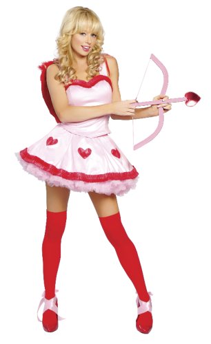4Pc Naughty Cupid Costume