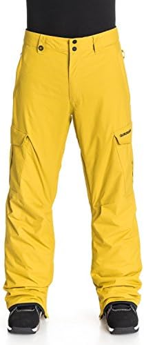 Quiksilver Snow Men's Mission Insulated Pant, Olive Oil, Large