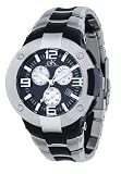 Adee Kaye Chronograph Watch with Resin Band and Metal Accents Watch Model AK-1077