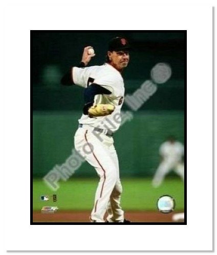 Randy Johnson San Francisco Giants MLB Double Matted 8x10 Photograph 2009 Pitching