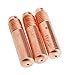 Forney 60164 Contact Tip for Mig Welding, Hobart or Miller, .023/.025, 3-Pack,Copper