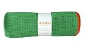 Yogitoes Skidless Premium Mat Size Yoga Towel (Green)