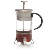 Review HuesNBrews 703-103 / HuesNBrews 12 Ounce Satin/Black French Press, 1 Pack
