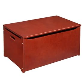 Badger Basket Cherry Small Toy Box - Cherry by Badger Basket