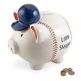 Mud Pie Baby All Boy Little Slugger Ceramic Piggy Bank