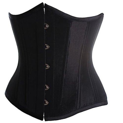 Kranchungel Women's Vintage Underbust Corset Bustier Waist Cincher Bodyshaper