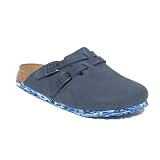 Birkenstock Camden Navy Birkibuc by Birkenstock