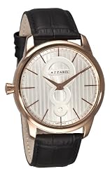 Azzaro Men's AZ2060.52SB.000 Legand Rose PVD Silver Dial Watch