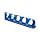 GBC CombBind Binding Spines, 0.375 Inch Spine, Navy, 25 Spines per Pack (4090267)