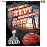 Super Bowl XLVI 46 Football Indianapolis Flag or Banner