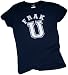 FRAK U - Battlestar Galactica Crop Sleeve Fitted Juniors T-Shirt