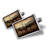 Cufflinks "Horses Vintage" - Hand Made Cuff Links