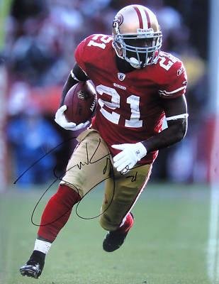 Frank Gore Autographed Photo - 49'ers 16x20 COA - Autographed NFL Photos