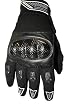 Black Motocross Racing Enduro Kevlar Knuckle Protection Gloves