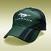 Ford Mustang Black Mesh Overlay Cap