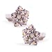 Aurora Borealis Star Shape CLIP Earring Fashion Jewelry