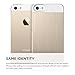 iPhone SE case, elago® [Outift Matrix][White/Champagne Gold] - [Premium Hybrid Construction][Diamond-Cut Aluminum][Spark Design Award] - for iPhone SE/5/5S