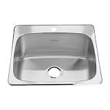 Buy American Standard 23SB.252211.073 Single Hole Stainless Steel Drop-In 25.625-Inch... by American Standard