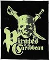 Disney Pirates Caribbean 2 Movie - Skull Stitch Patch