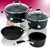 Stellar 3000 5 Piece Set (Milkpan & Frypan)