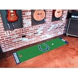 NFL Football Indianapolis Colts Putting Green Runner Mat 18" X 72"