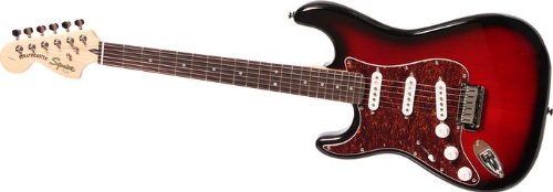 Squier by Fender Standard Stratocaster Left Handed Rosewood, Antique Burst