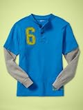 Gap 2 In 1 Graphic Henley
