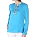 Elie Tahari Simona Blouse with Jeweled Trim