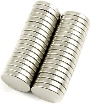 1 Pieces Neodymium Magnets Rare Earth Refrigerator Permanent Craft Magnet Fasteners Magnetic Magnete Neodym N35 12x2mm Disc , 15/32" x 5/64"