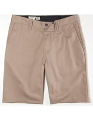 Apparel: Volcom Mens Frickin Modern Chino Short, Khaki, 36 - Volcom