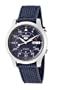 Seiko Men's SNK807K2 Automatic Blue Dial Blue Cloth Weave Strap Watch