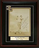 Babe Ruth Signed Photograph - Framed Teeing Off 8x10 James Spence