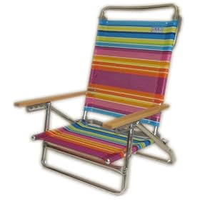 5 Position The Classic High Back Beach Chair