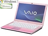 ソニー(VAIO) VAIO Cシリーズ CW118 Win7HomePremium 64bit Office ピンク VPCCW18FJ/P