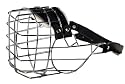 Dt Freedom Is Dean & Tyler Best Selling Wire Basket Muzzle - High Quality Leather From Europe & Chrome Plated Steel Basket - Size #3 - Fits Great German Shepherd Male - Great for Everyday Use !!! Please Measure You Dog's Snout or Contact Us for Sizing!!! - Snout Hight 5.91" - Snout Width 4.33" - Snout Length 4.72"