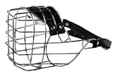 More details of product: Dt Freedom Is Dean & Tyler Best Selling Wire Basket Muzzle - High Quality Leather From Europe & Chrome Plated Steel Basket - Size #3 - Fits Great German Shepherd Male - Great for Everyday Use !!! Please Measure You Dog's Snout or Contact Us for Sizing!!! - Snout Hight 5.91