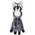 Pawdoodles Squeakies Dog Toy, Raccoon, Large